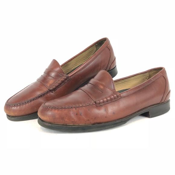 rockport leather loafers